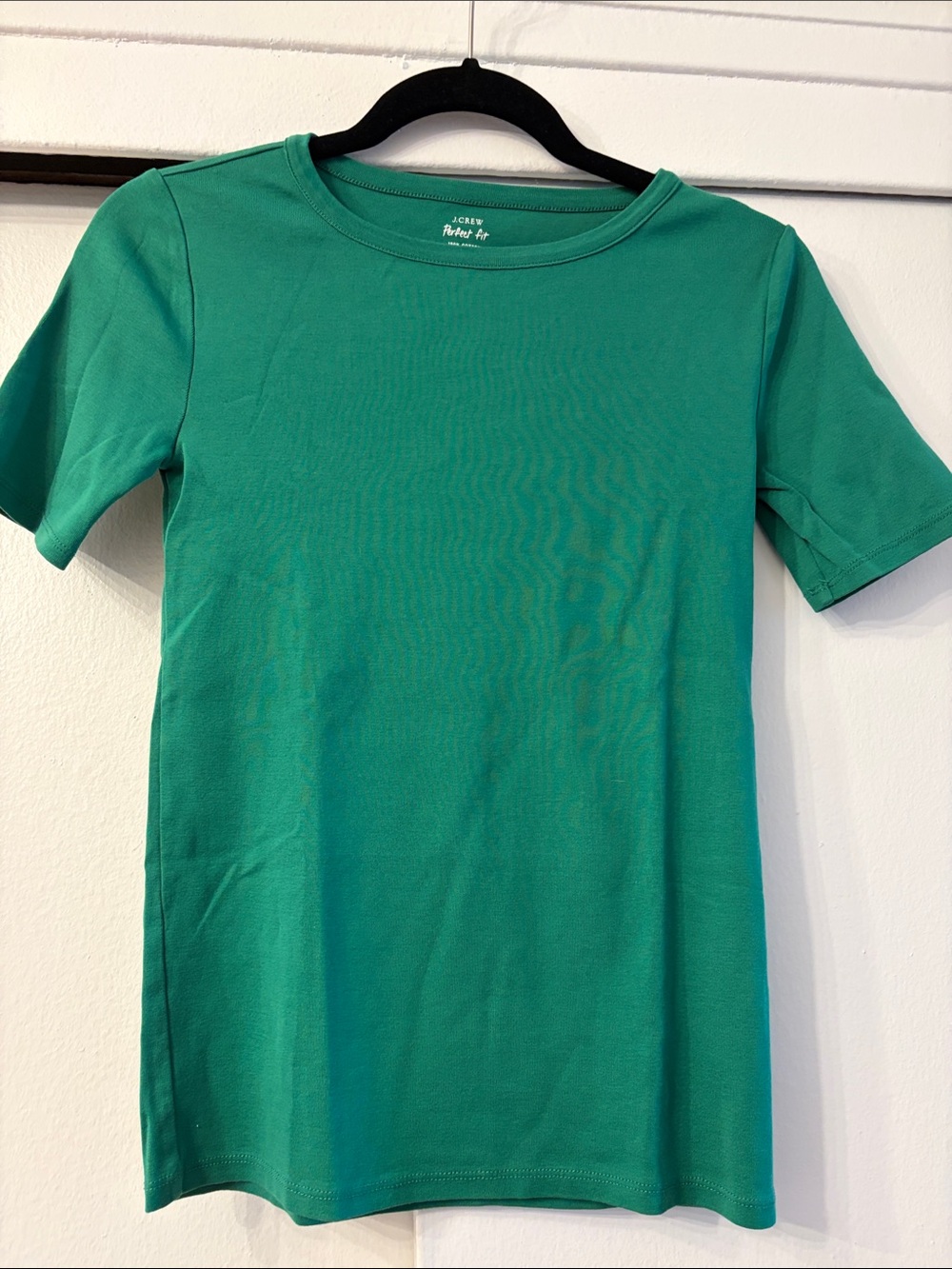 J. Crew Teal Green Crewneck Short Sleeve Tee